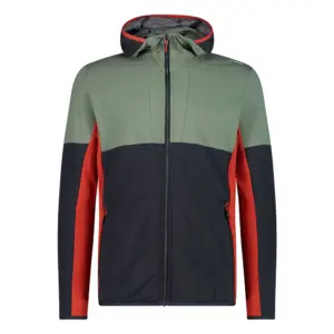 Cmp 34l7647 Fleece Met Volledige Rits Antraciet