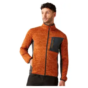 Regatta Baslinn Fleece Met Volledige Rits Fox Marl / Ash