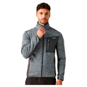 Regatta Baslinn Fleece Met Volledige Rits Glacier Marl / Ash