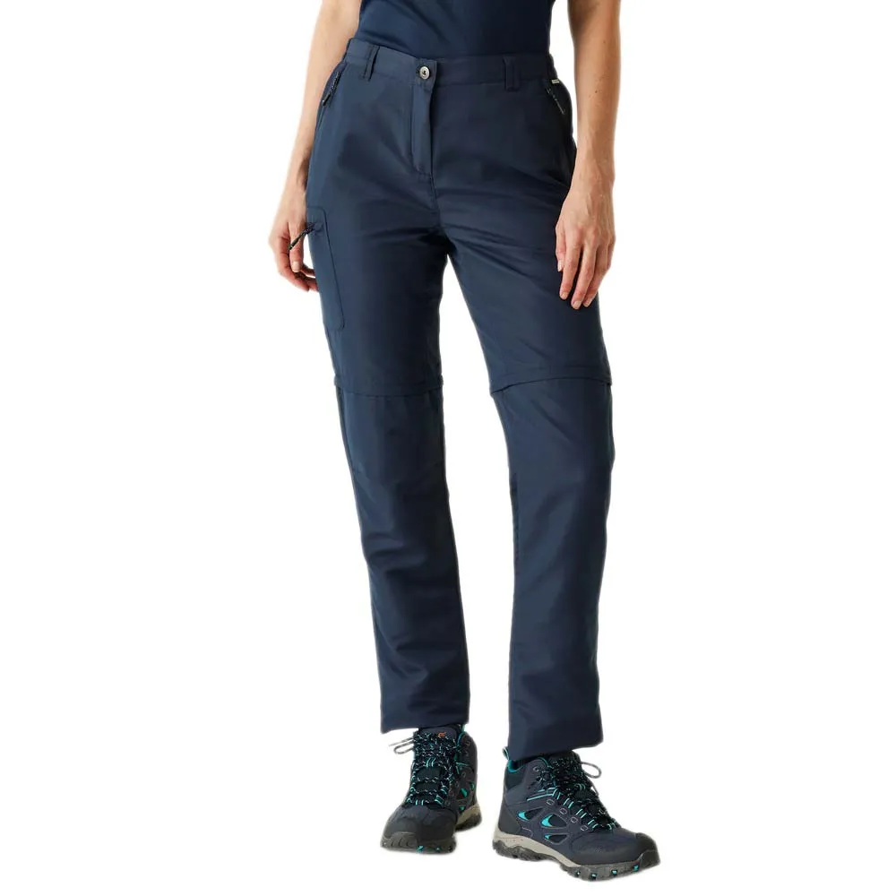 Regatta Chaska Zip Off Iii Broek Blauw