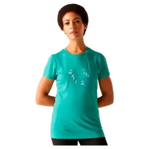 Regatta Escade T-shirt Met Korte Mouwen Turquoise