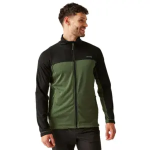 Regatta Highton V Fleece Met Volledige Rits Zwart