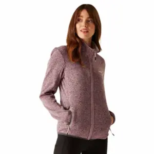 Regatta Newhill Ii Fleece Met Volledige Rits Lilac / Light Vanilla