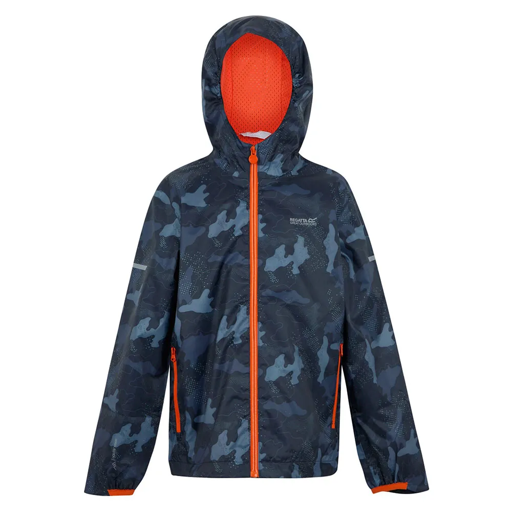 Regatta Printed Lever Ii Jas Marineblauw
