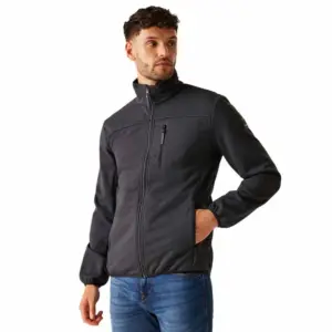Regatta Romain Softshelljack Zwart