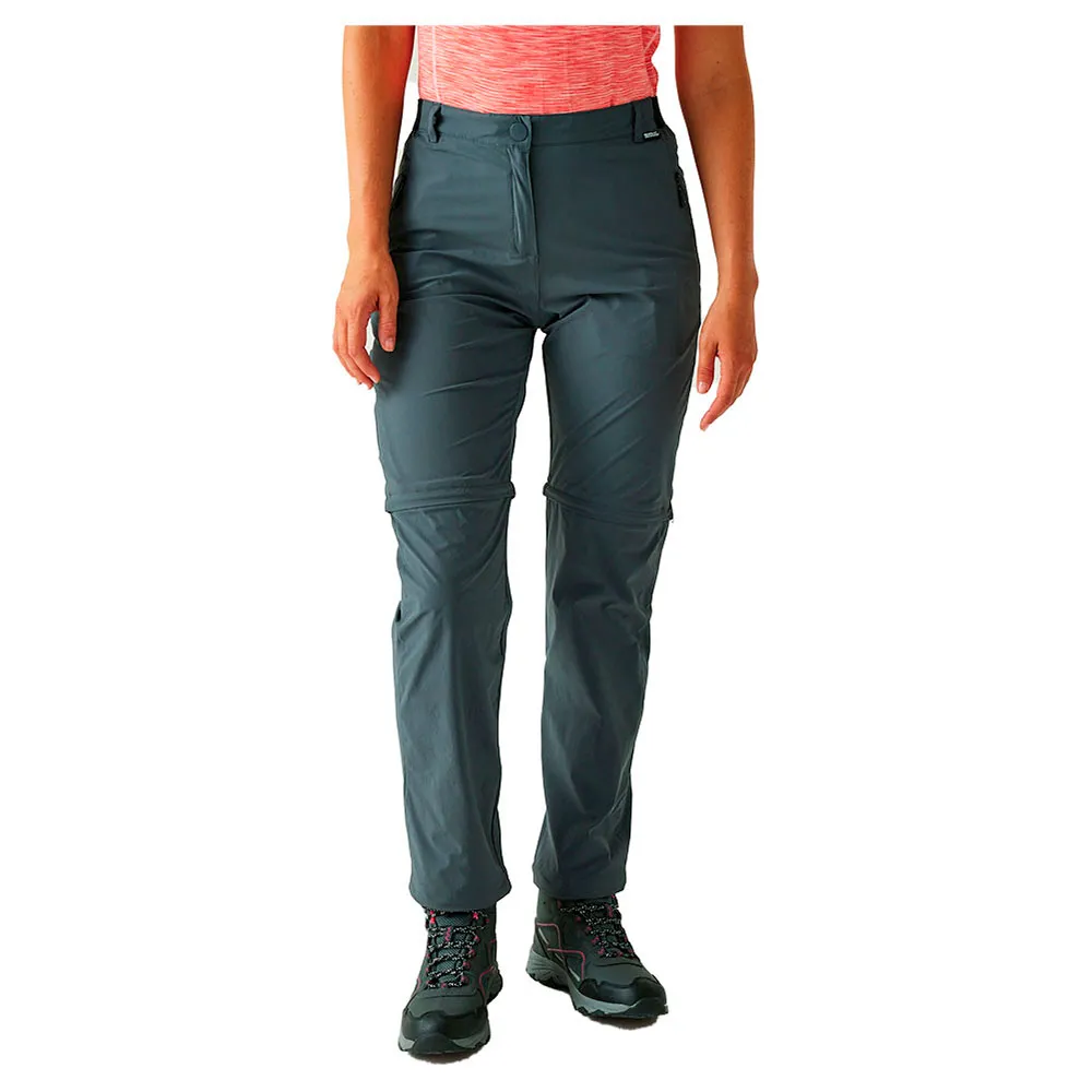 Regatta Travel Light Zip Off Ii Broek Grijs