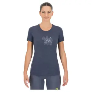 Karpos Gusela Merino T-shirt Met Korte Mouwen Blauw