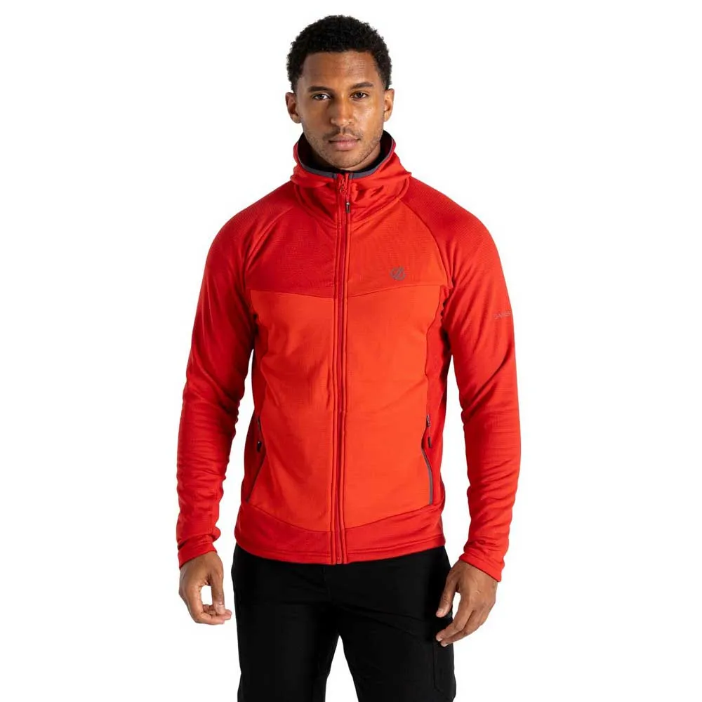 Dare2b Assimilate Iv Sweatshirt Met Rits Rood