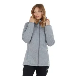 Fundango Ara Fleece Met Volledige Rits Grijs