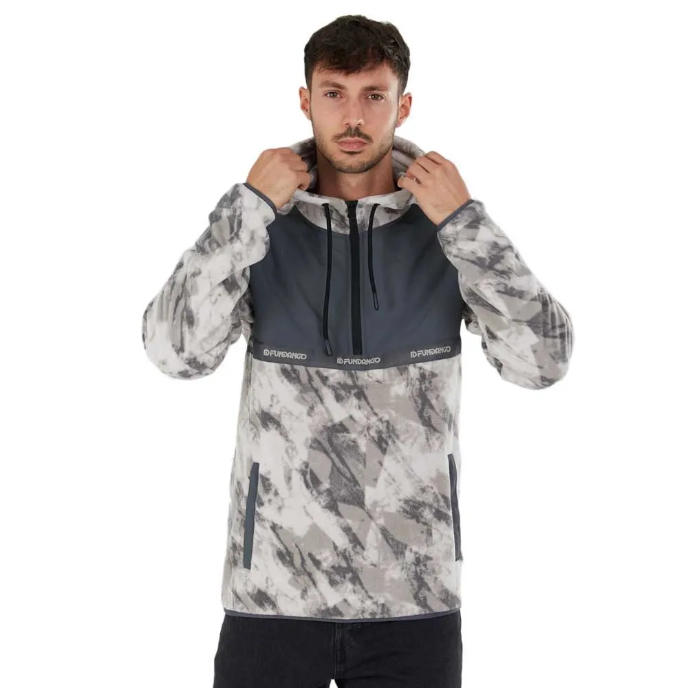Fundango Exodus Hybrid Fleece Met Kap Ash