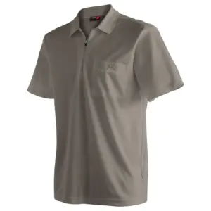 Maier Sports Arwin 2.0 Korte Mouw Poloshirt Bruin