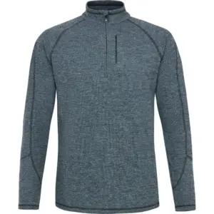 Protest Prtlouisiana Half Rits Lange Mouw T-shirt Blauw