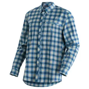 Maier Sports Kasen Overhemd Met Lange Mouwen Blauw