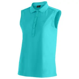 Maier Sports Ulrike Mouwloze Polo Columbia