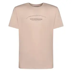 Rock Experience Echo Wall T-shirt Met Korte Mouwen Humus