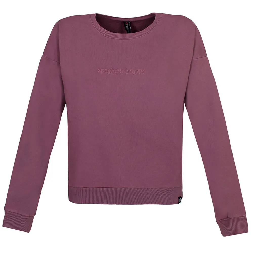 Rock Experience Font Sweatshirt Cattleya Orchid