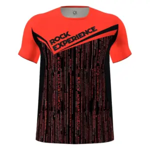 Rock Experience Highway To Hell P T-shirt Met Korte Mouwen T456 / Caviar / Cherry Tomato