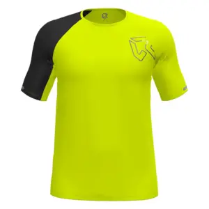 Rock Experience Ink T-shirt Met Korte Mouwen Geel