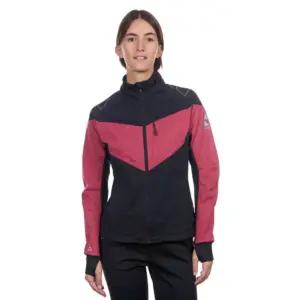Fischer Asarna Softshelljack Zwart