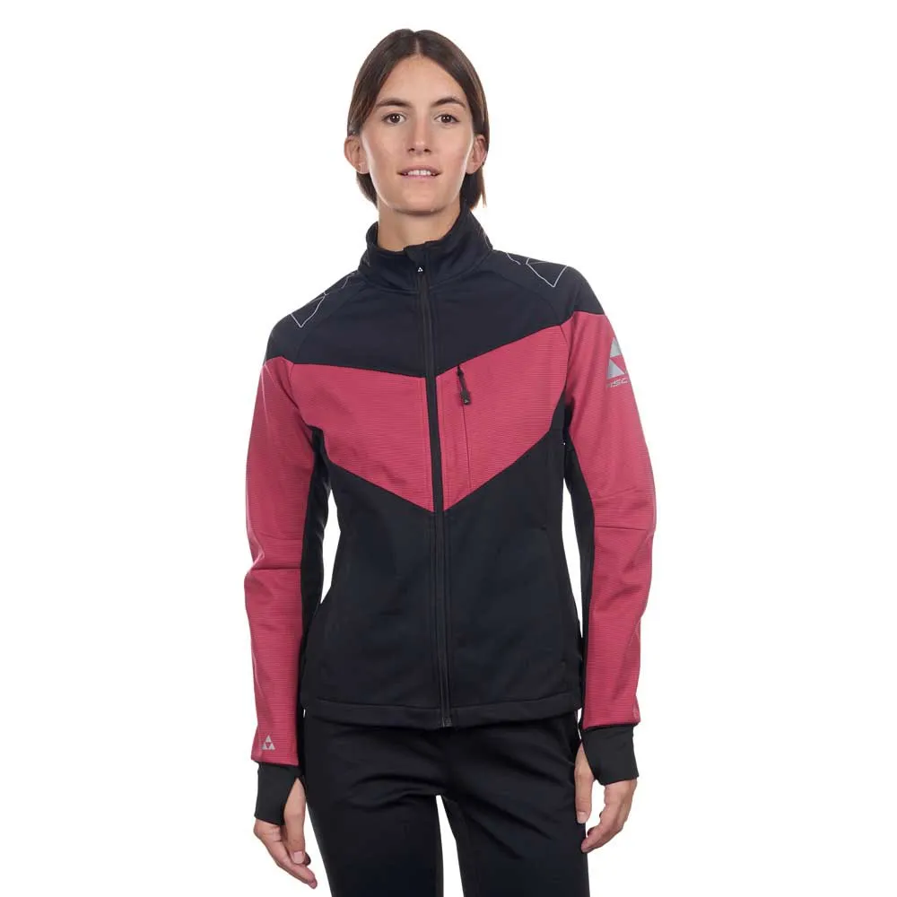 Fischer Asarna Softshelljack Zwart