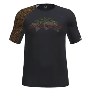 Rock Experience Spotlights T-shirt Met Korte Mouwen Caviar / T447
