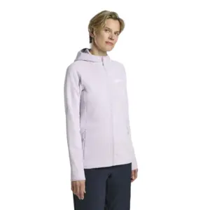 Jack Wolfskin Baiselberg Fleece Met Volledige Rits Pale Lavender