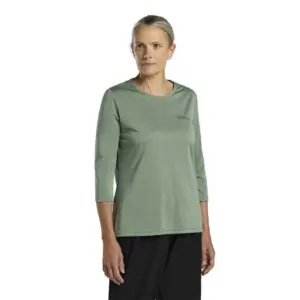 Jack Wolfskin Crosstrail T-shirt Met 3/4 Mouw Eucalyptus