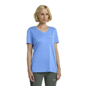 Jack Wolfskin Crosstrail T-shirt Met Korte Mouwen Blauw
