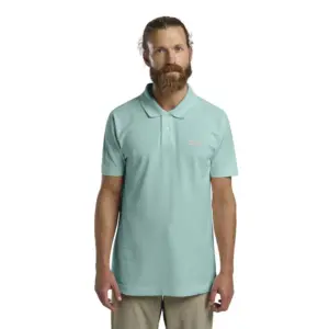Jack Wolfskin Essential Korte Mouw Poloshirt Soft Jade