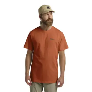 Jack Wolfskin Essential T-shirt Met Korte Mouwen Oranje