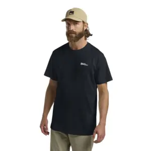 Jack Wolfskin Essential T-shirt Met Korte Mouwen Marineblauw