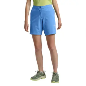 Jack Wolfskin Hiking Alpine Korte Broek Blauw