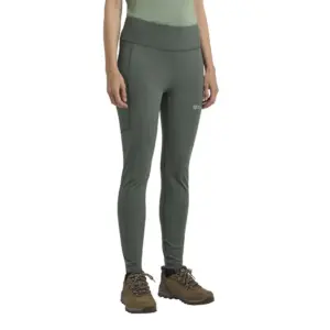 Jack Wolfskin Klintal Leggings Groen