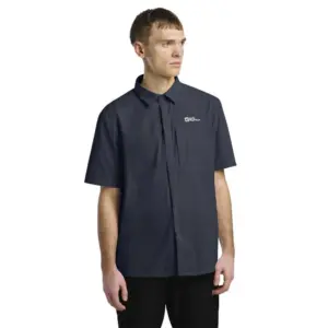 Jack Wolfskin Vandra Overhemd Met Korte Mouwen Midnight Sky
