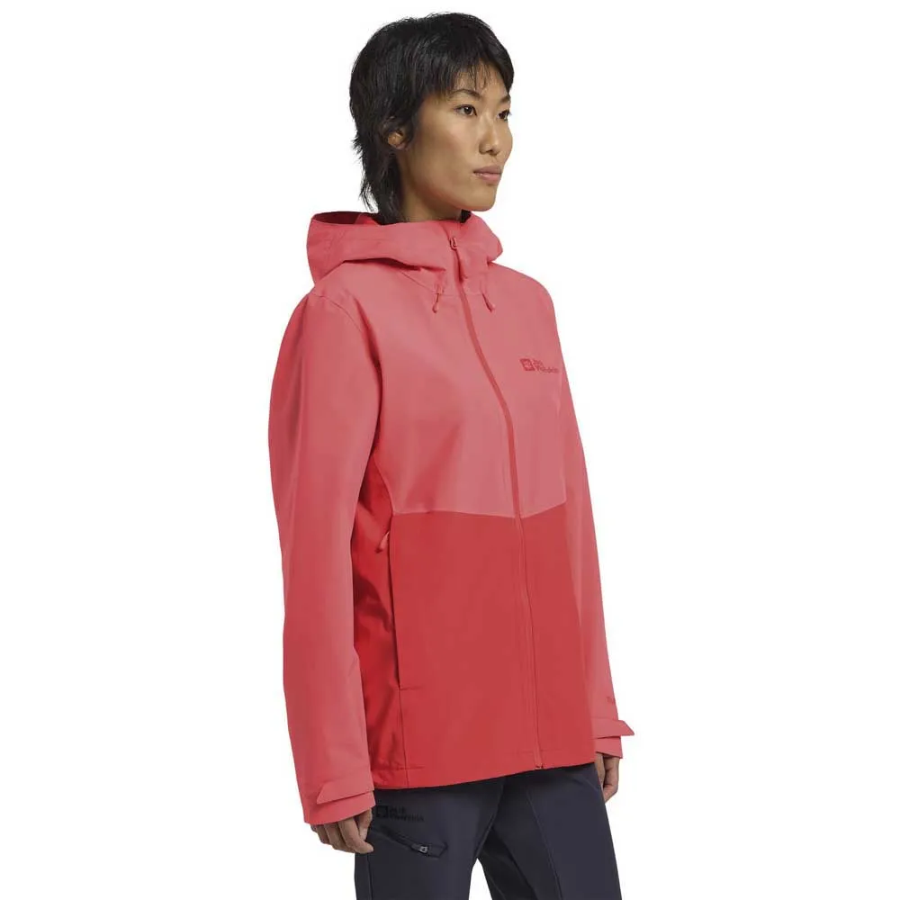 Jack Wolfskin Weiltal 2l Jas Koraal
