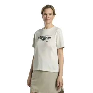 Jack Wolfskin Cordillera T-shirt Met Korte Mouwen Wit