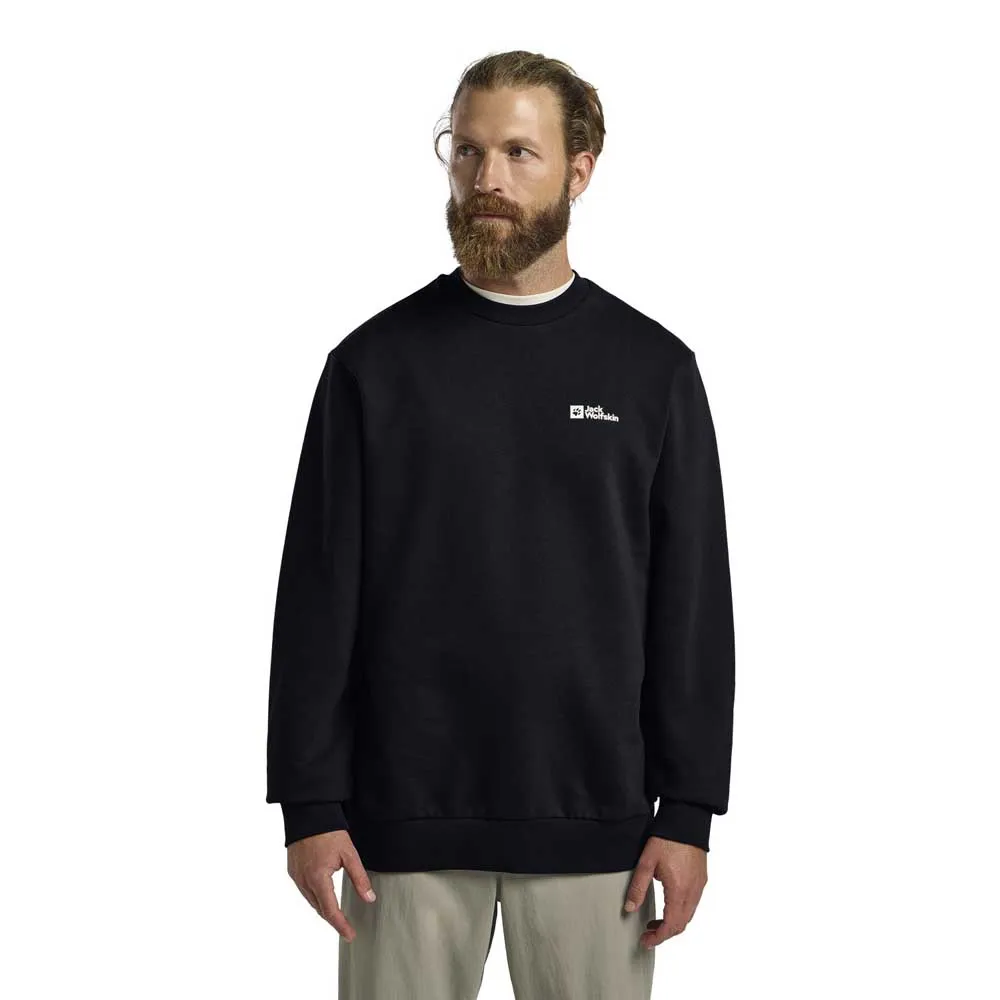 Jack Wolfskin Essential Crewneck Sweatshirt Blauw