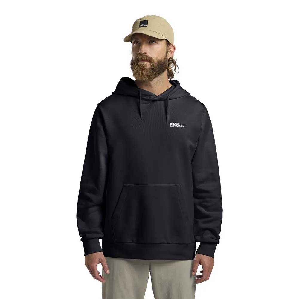 Jack Wolfskin Essential Hoodie Blauw