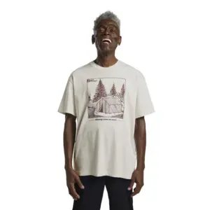 Jack Wolfskin Freeroamer T-shirt Met Korte Mouwen Wit