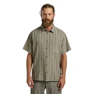 Jack Wolfskin Meseta Overhemd Met Korte Mouwen Check Stone