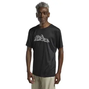Jack Wolfskin Peak Graphic T-shirt Met Korte Mouwen Mtn Phantom