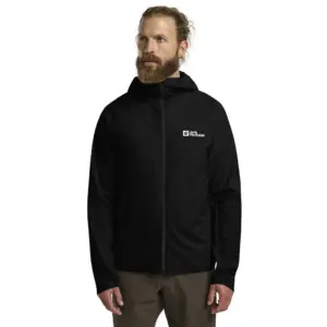 Jack Wolfskin Prelight Octa Jas Zwart