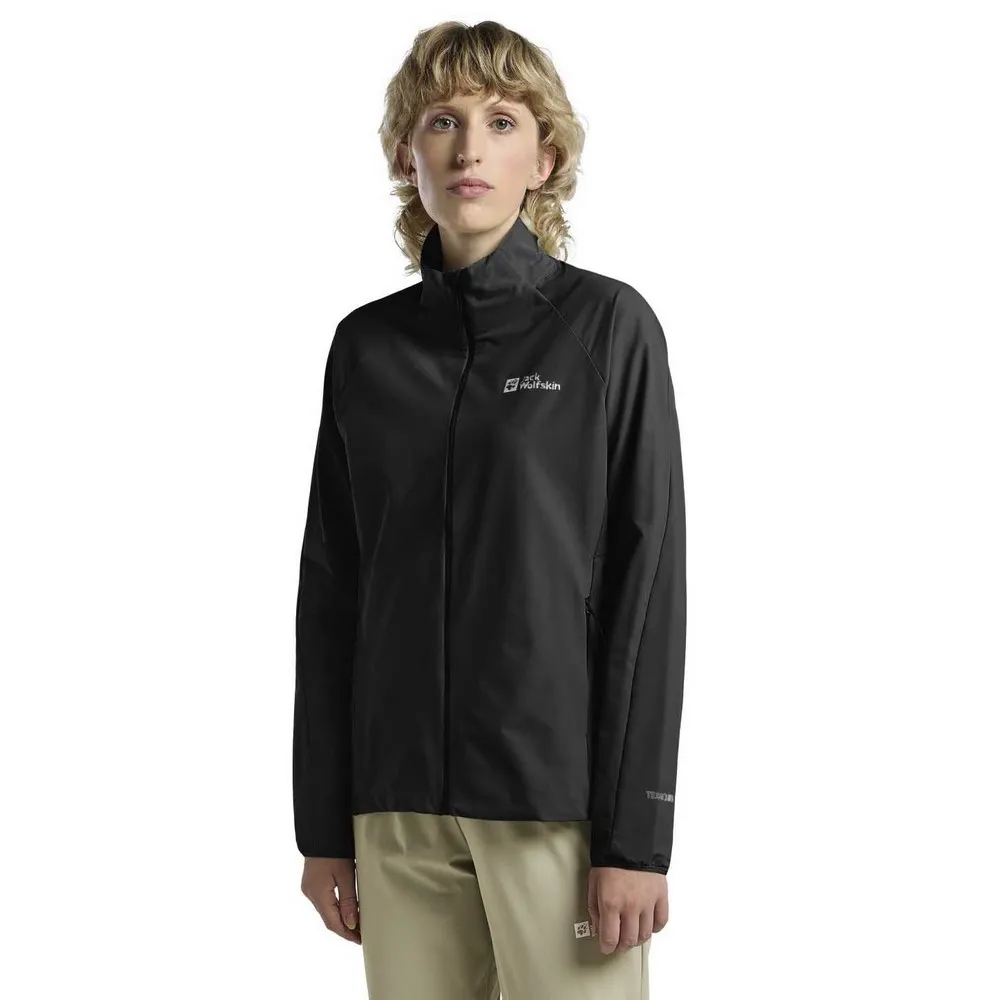 Jack Wolfskin Prelight Stride Jas Zwart