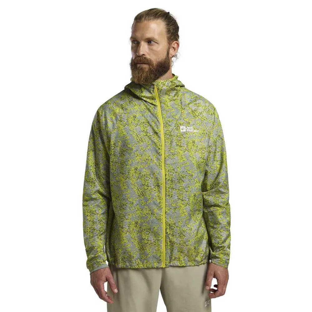 Jack Wolfskin Prelight Wind Jas Sandblasted Chartreuse
