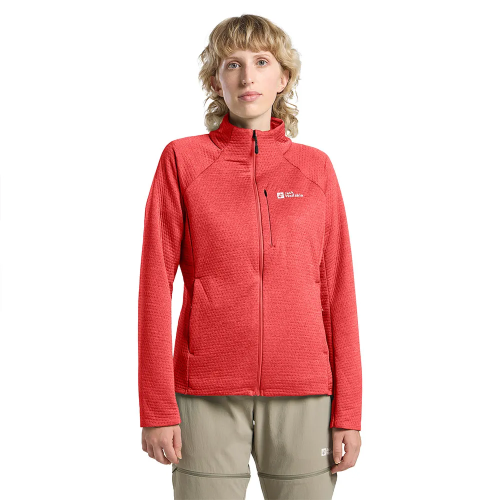 Jack Wolfskin Taiga Jas Rood