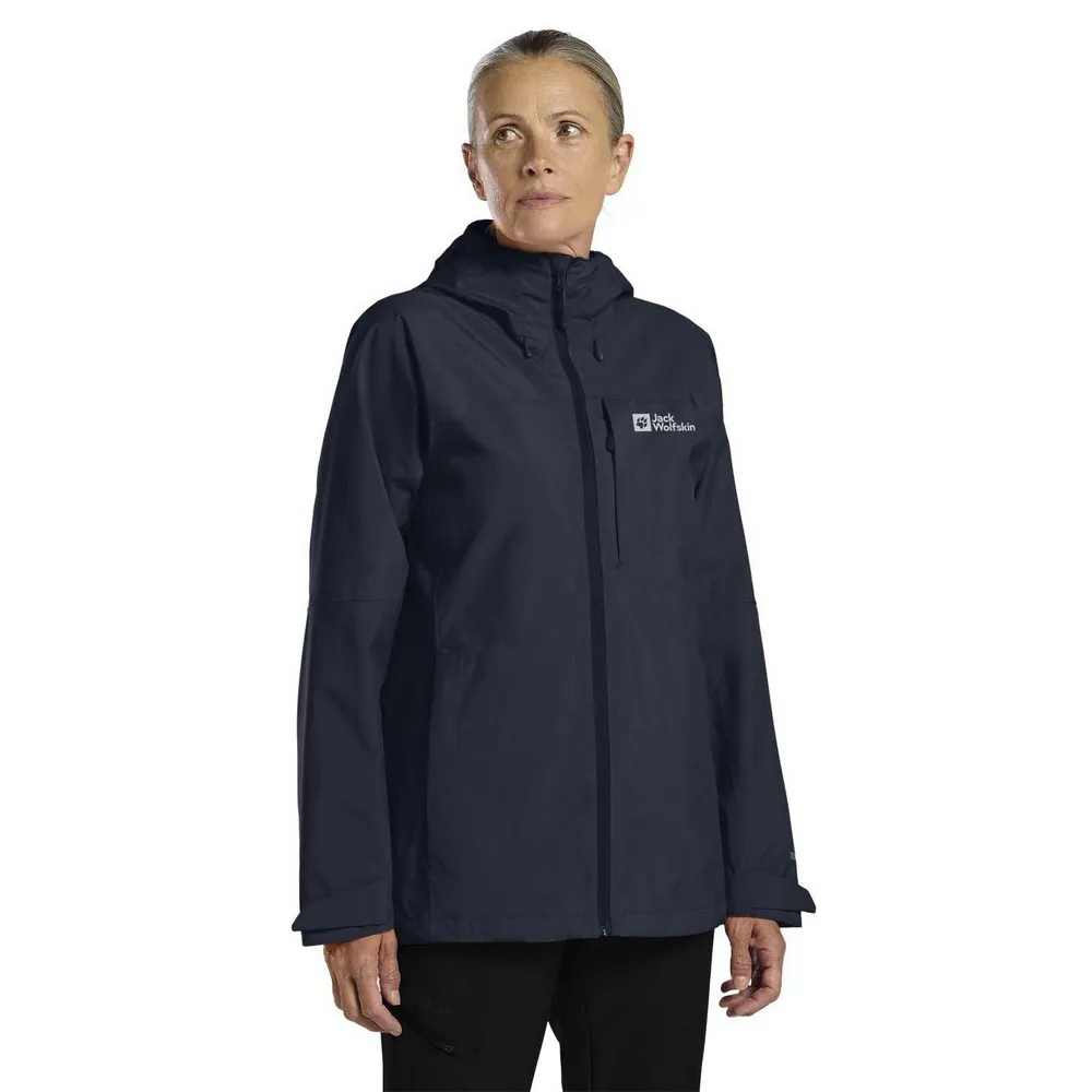 Jack Wolfskin Tempest 2l Jas Midnight Sky