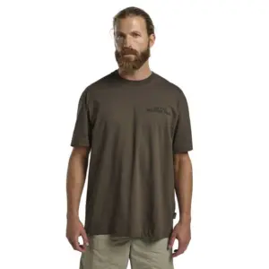 Jack Wolfskin Trailblazer T-shirt Met Korte Mouwen Trail Cold Coffee
