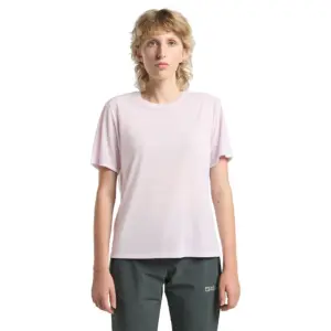 Jack Wolfskin Vonnan T-shirt Met Korte Mouwen Pale Lavender