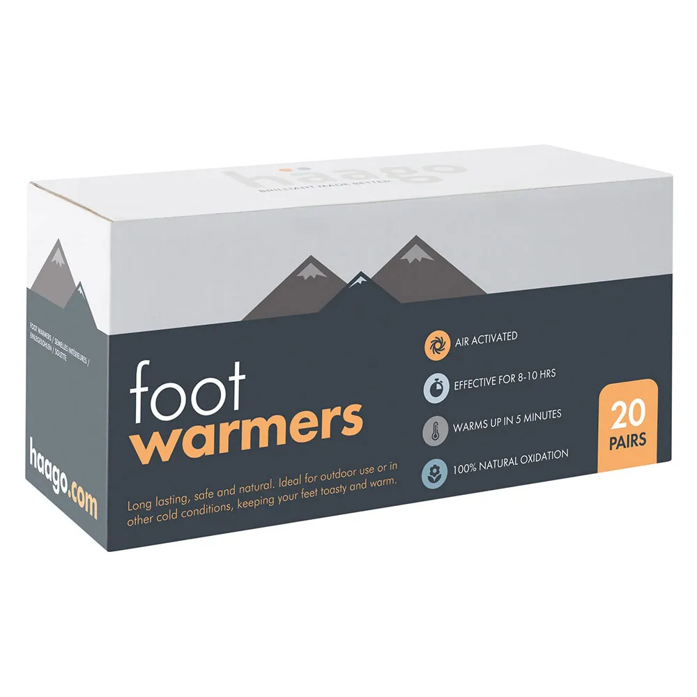 Haago Inlegzool Verwarmer 20 Paren 20 Paren Multicolor