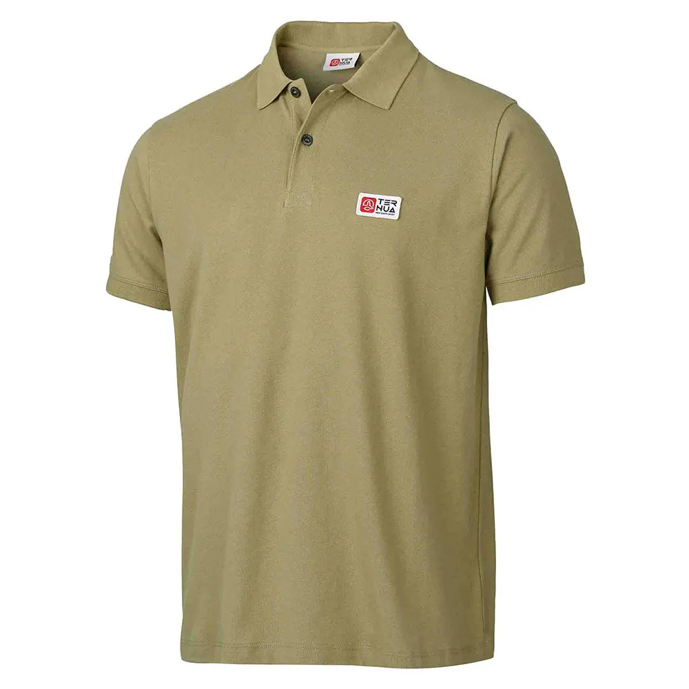 Ternua Ailik Korte Mouw Poloshirt Mosstone
